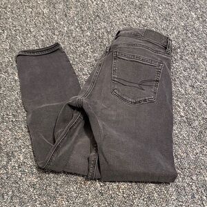 Stylish Gray Denim Jeans